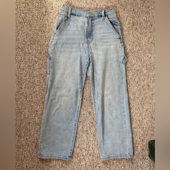 target size 6 light wash jeans - Picture 1 of 4